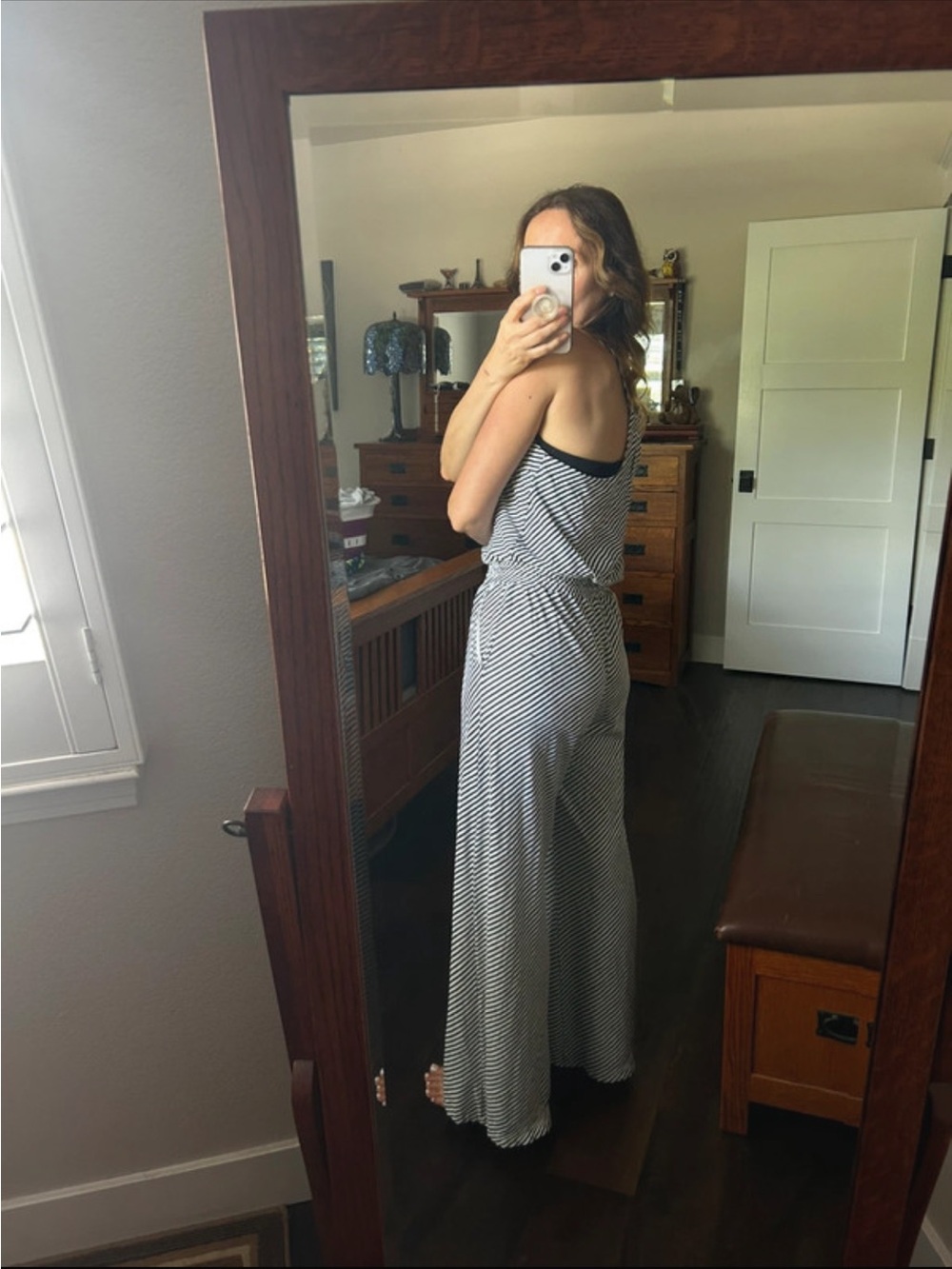 Amanda Uprichard Auggie Striped Jumpsuit sz S - Picture 7 of 12